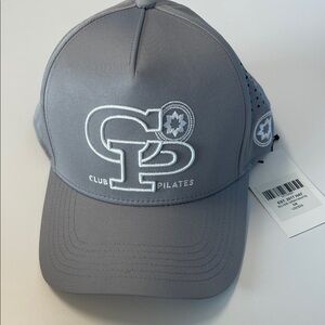 Silver Gray Club Pilates Cap/one size